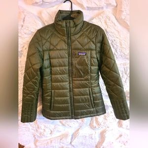 Patagonia Radalie Insulated Jacket - Basin Green- Women's size XSmall.